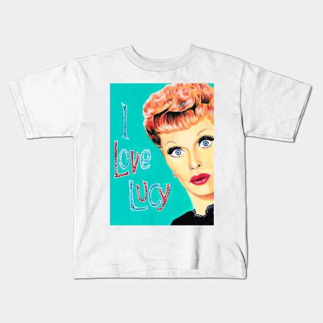 Lucille Kids T-Shirt by Svetlana Pelin